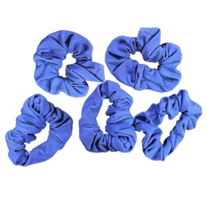 Blue Scrunchies bundle of 5
