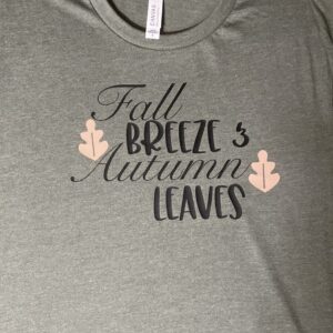 Fall Breeze & Autumn Leaves Shirt